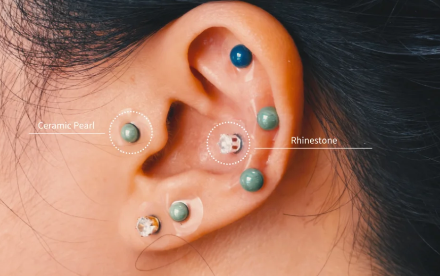 Shen Men point location for anxiety relief